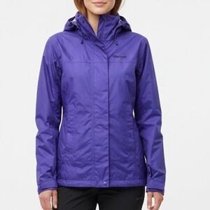 Marmot Womens Purple Rain/Wind Jacket Outdoor Gorpcore Utility Aesthetic LightXS